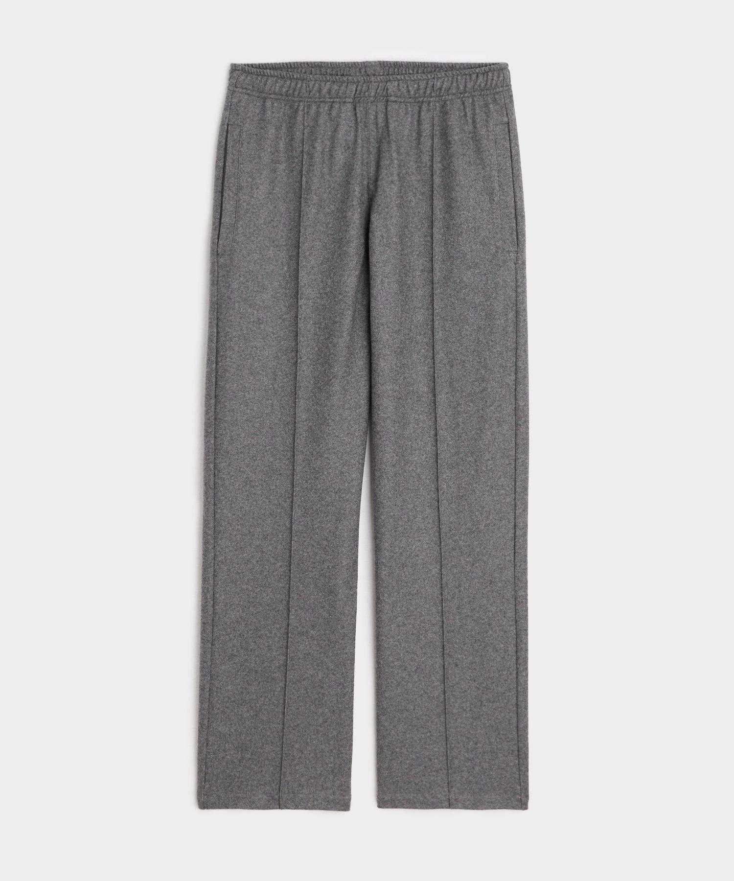 Knit Cashmere Pintuck Pant in Charcoal product image