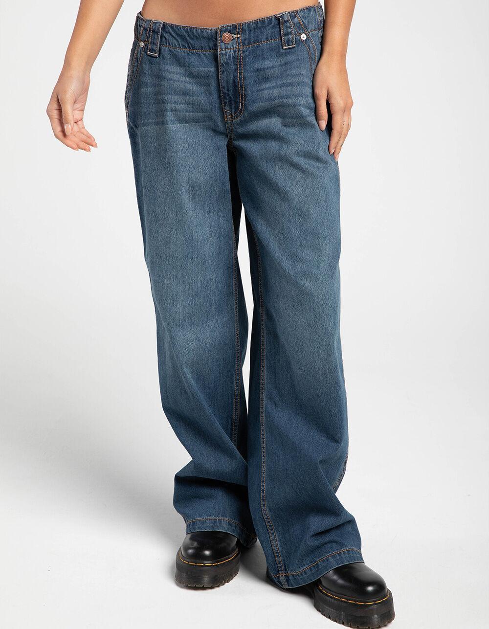 RSQ Womens Low Rise Y2K Baggy Jeans Product Image