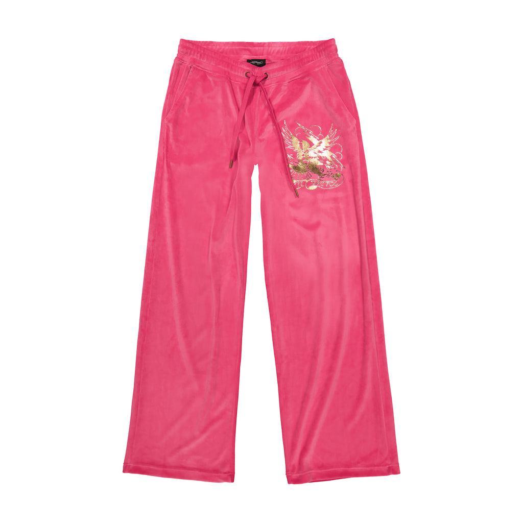 Tattoo Eagle Y2K Velour Sweatpants Product Image