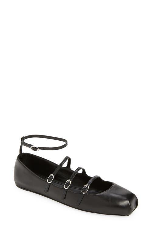 Alexander McQUEEN Womens Multi Strap Ballet Flats Product Image