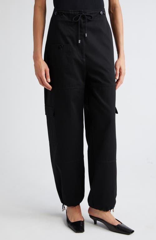 Womens Cotton Cargo Trousers Product Image