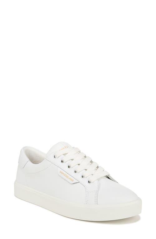 Sam Edelman Womens Ethyl Lace-Up Low-Top Sneakers Product Image