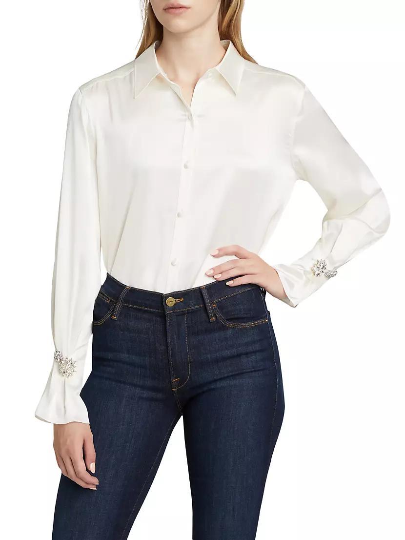 Demetria Silk Blouse Product Image