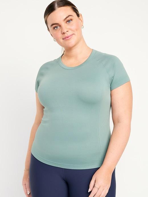 Fitted Seamless T-Shirt Product Image