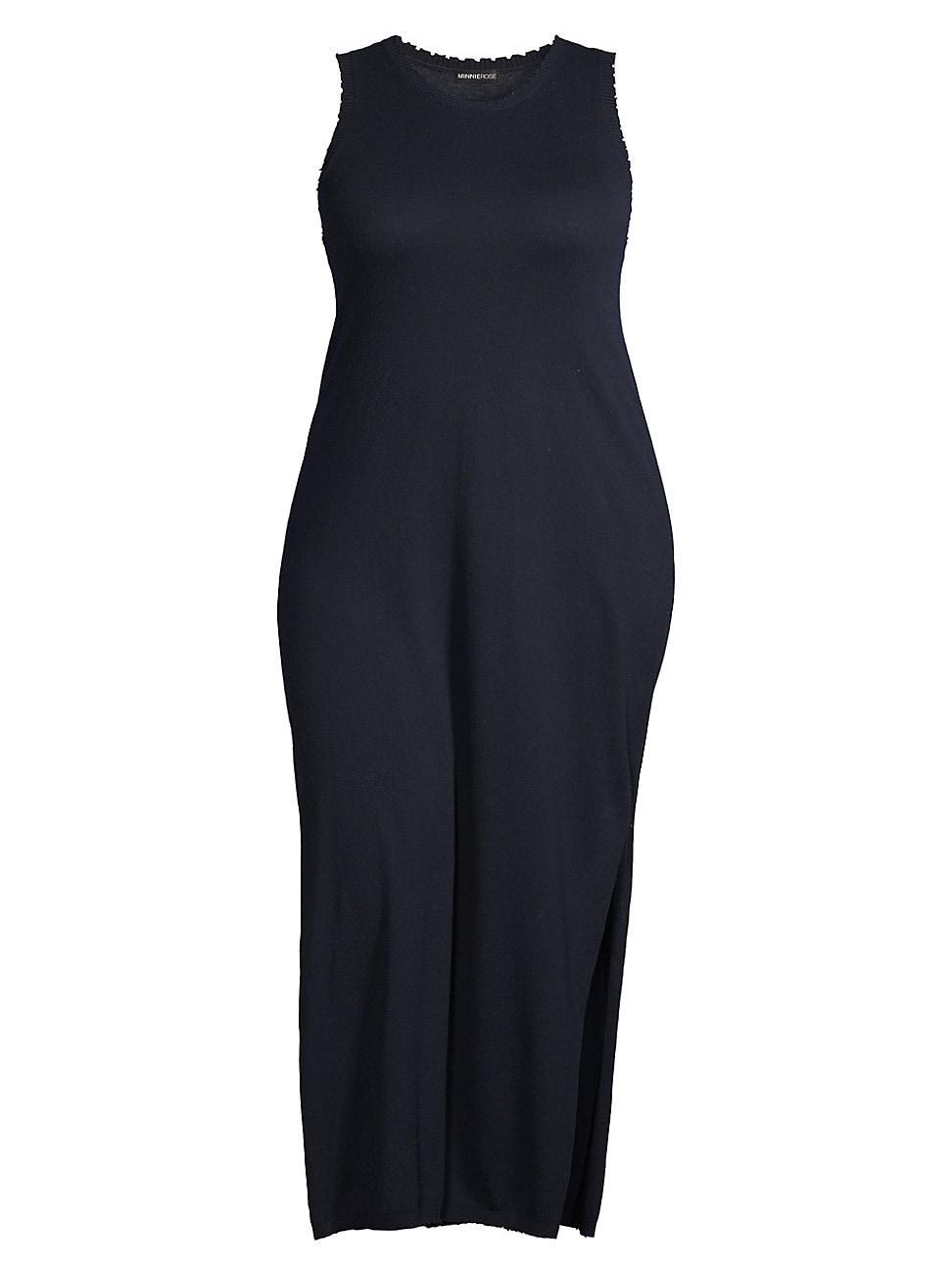 Womens Sleeveless Knit Maxi Dress product image