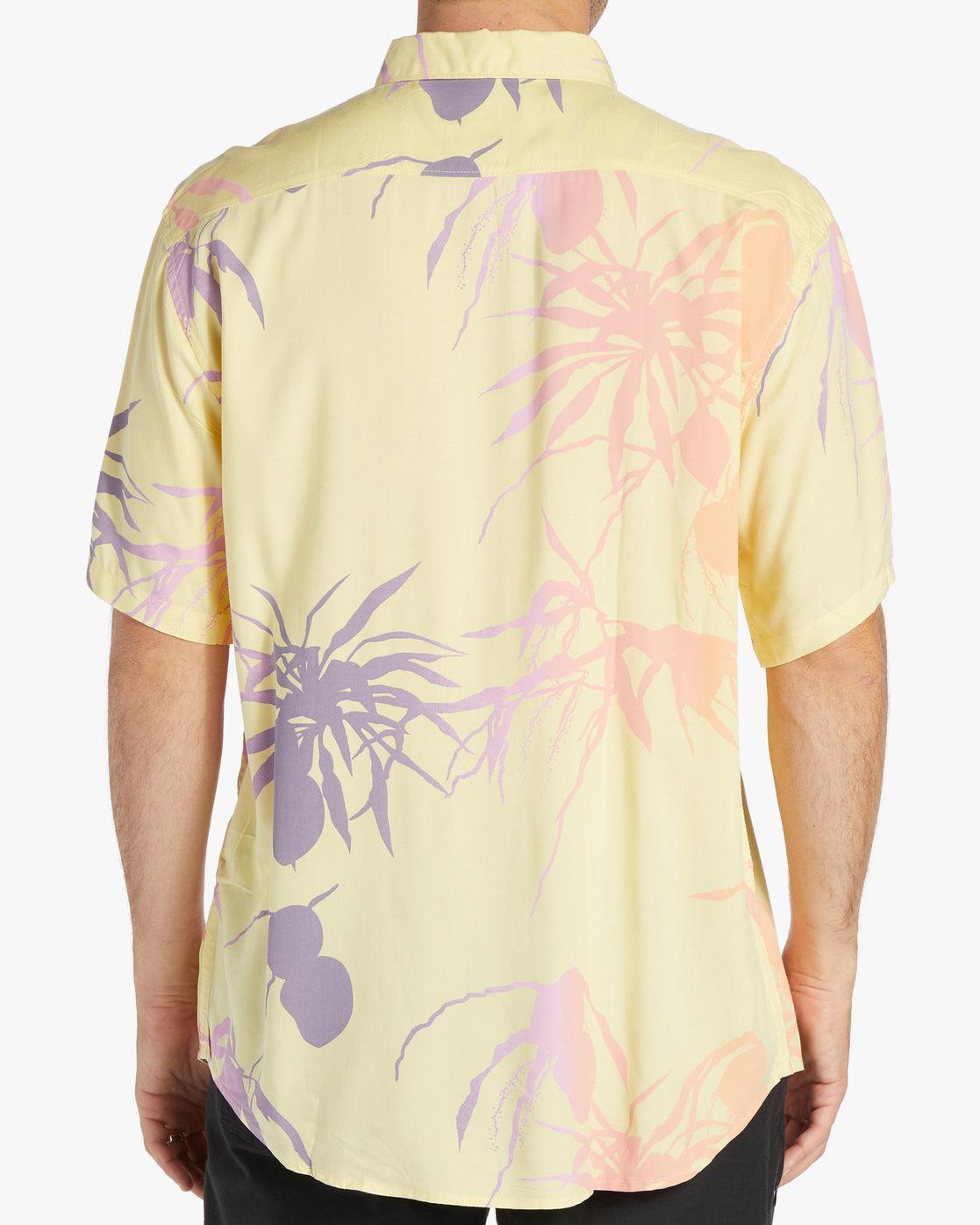 Sundays Short Sleeve Shirt - Lemon Male Product Image