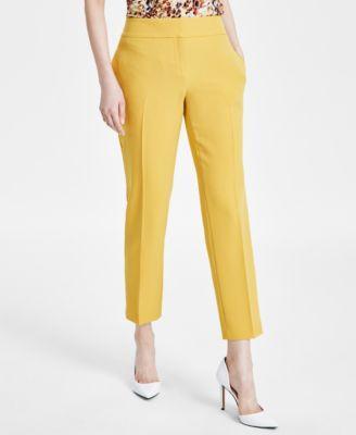  Petite Slim Straight-Leg Trousers Product Image