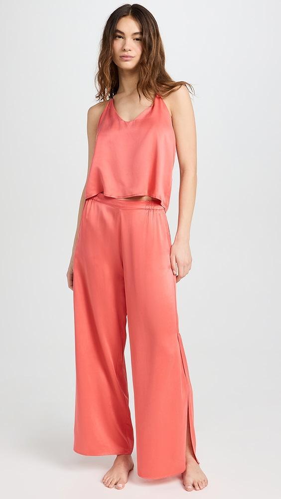 Lunya Washable Silk Cami Pant Set | Shopbop Product Image