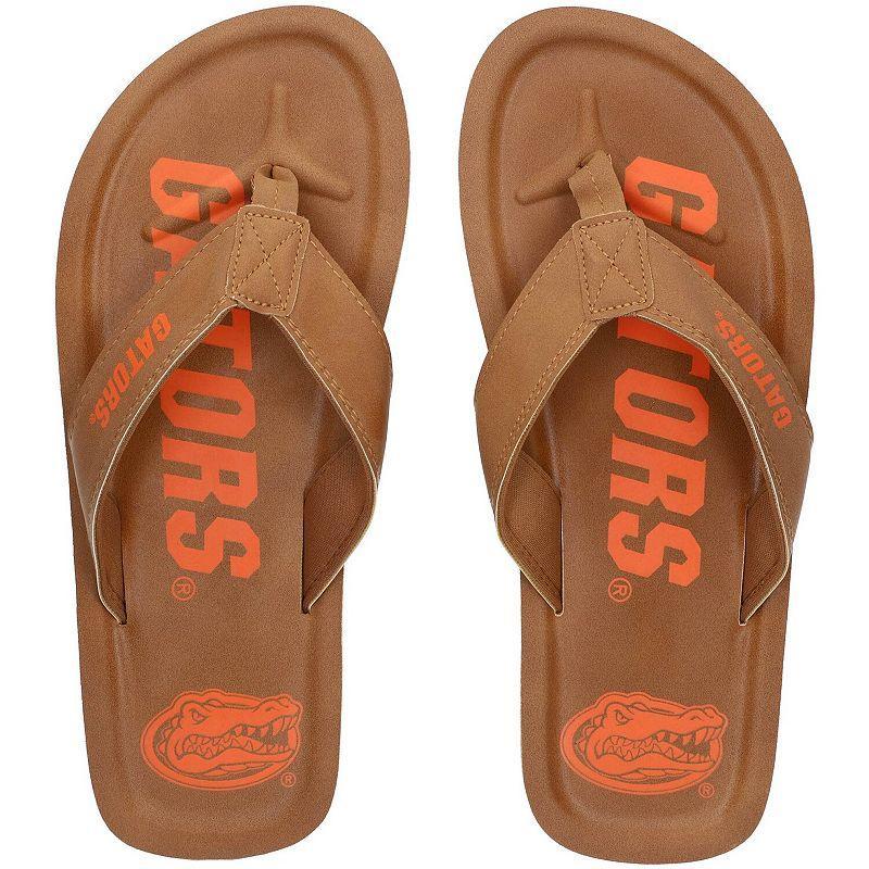 Mens Florida Gators Color Pop Flip Flop Sandals Product Image