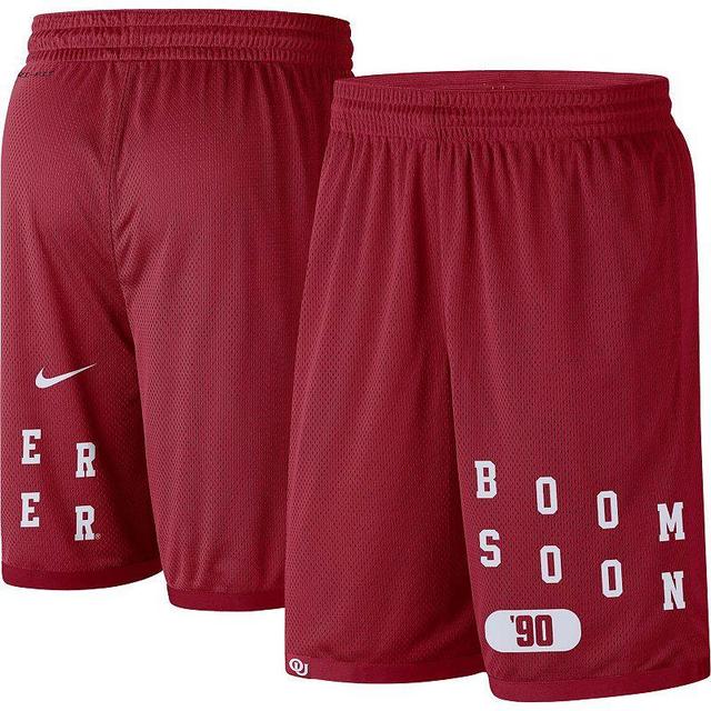 Mens Nike Crimson Oklahoma Sooners Wordmark Performance Shorts Product Image