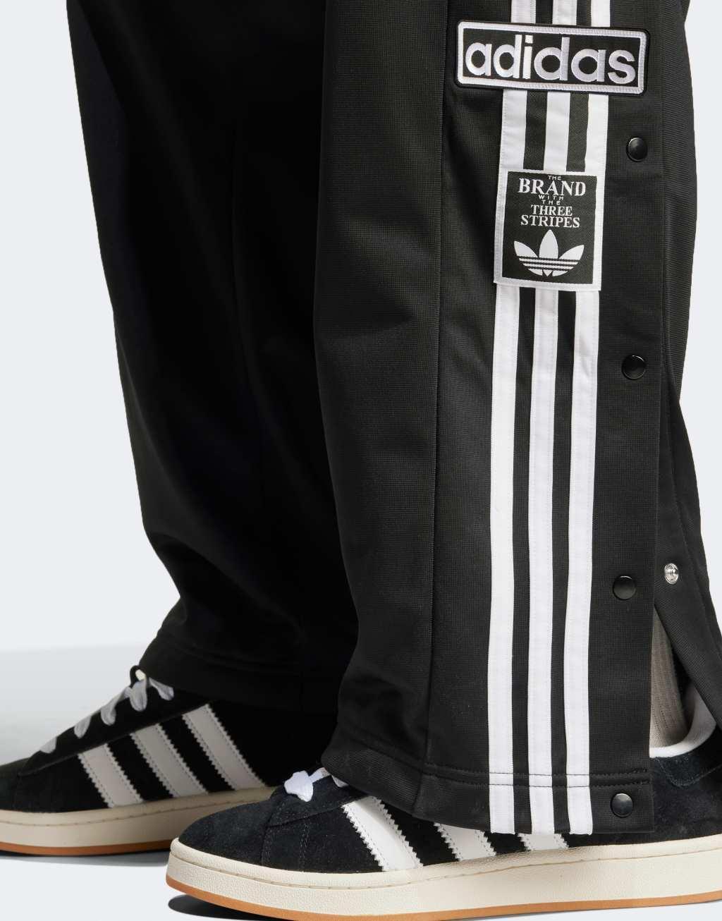 adidas Originals adicolor adibreak pants in black Product Image