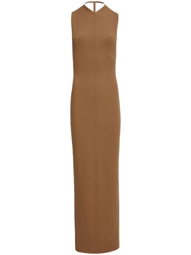 Teri Maxi Dress In Tan Product Image