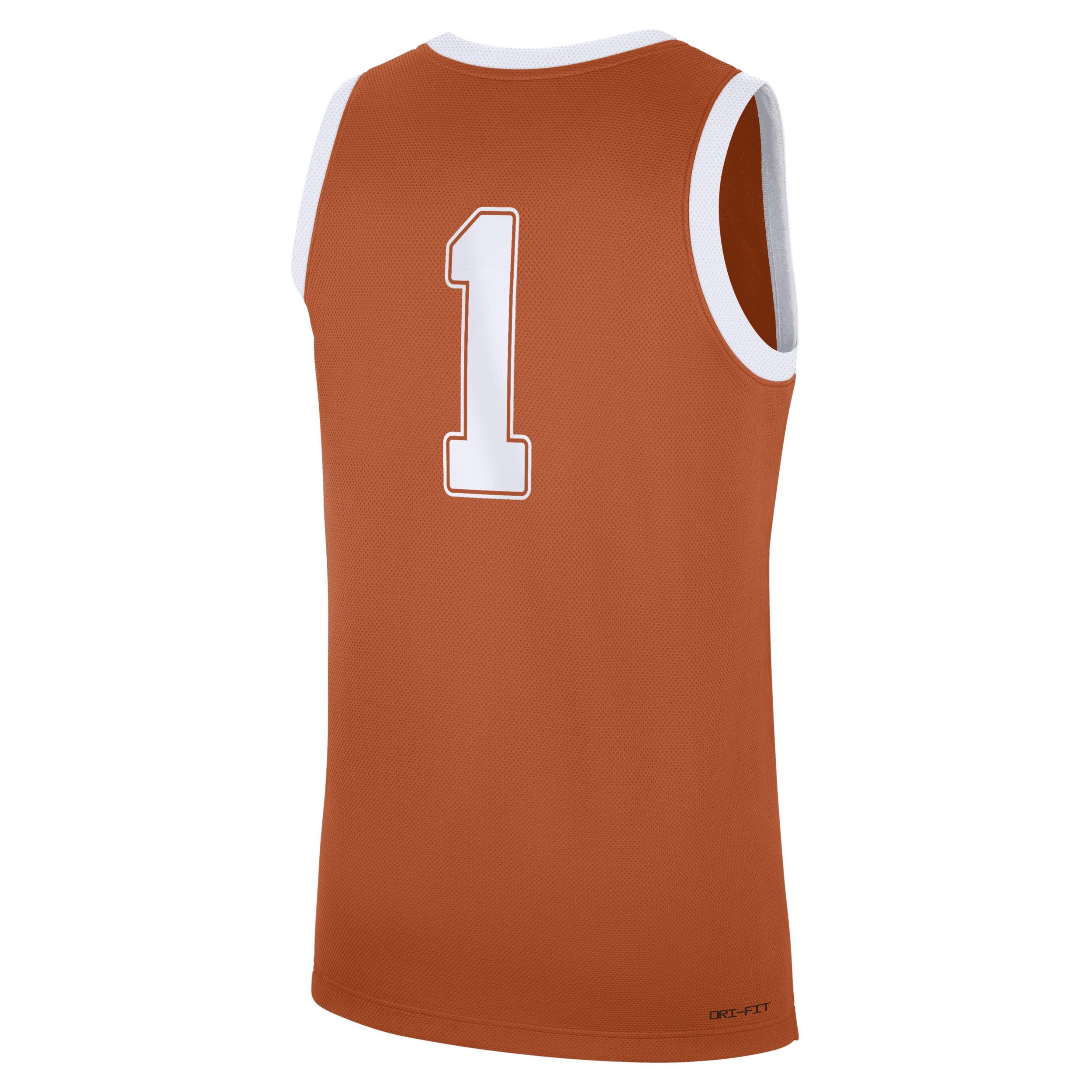 Texas Longhorns Replica Nike Men's College Basketball Jersey Product Image