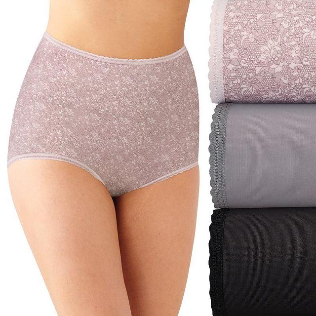 Womens Bali Skimp Skamp 3-Pack Brief Panty Set DFA633 Product Image