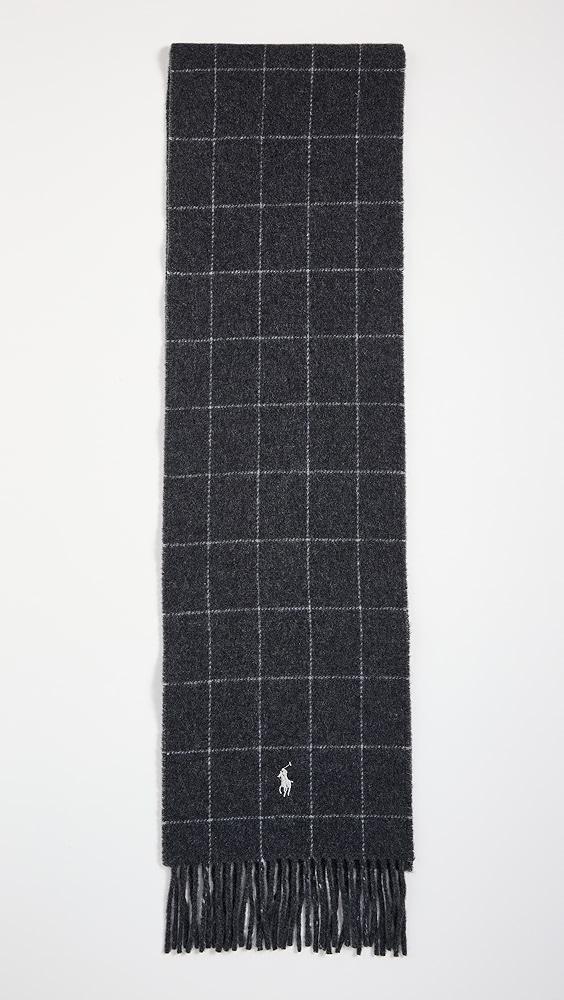 Polo Ralph Lauren Reversible Windowpane Scarf | Shopbop Product Image