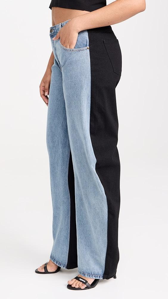 Lioness Horseshoe Jeans | Shopbop Product Image