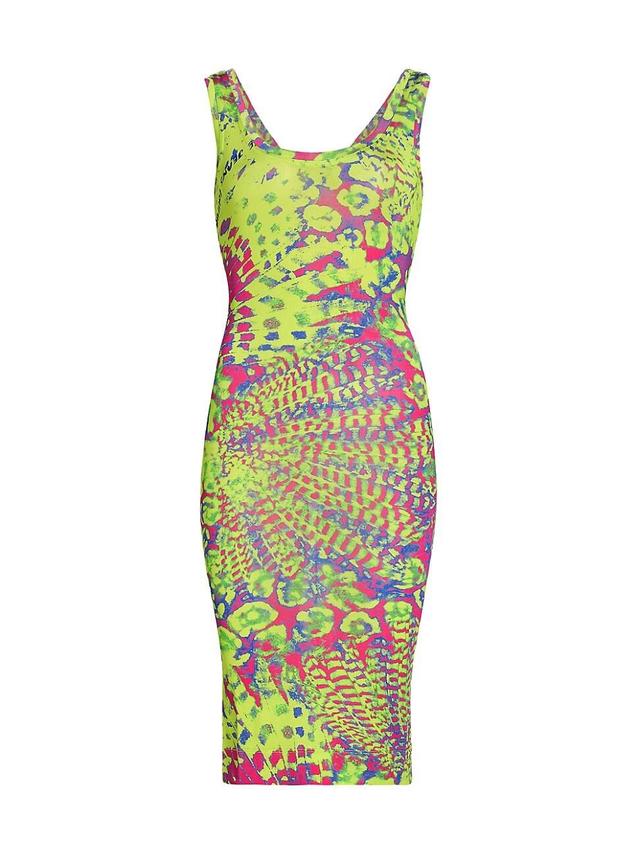 Womens Vestiti Tie-Dye Sheath Dress Product Image