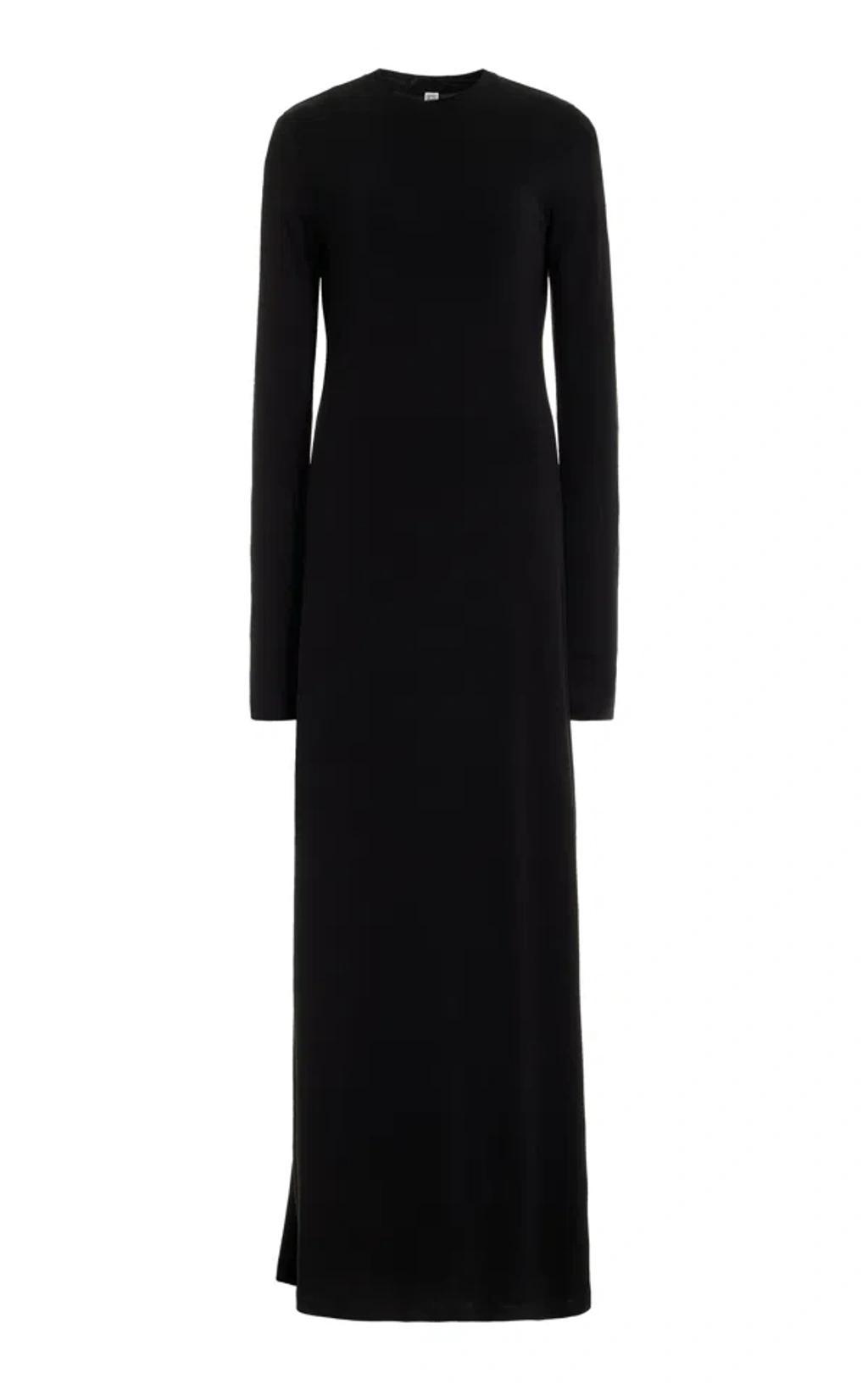 Lyocell Jersey Maxi Dress In Black product image