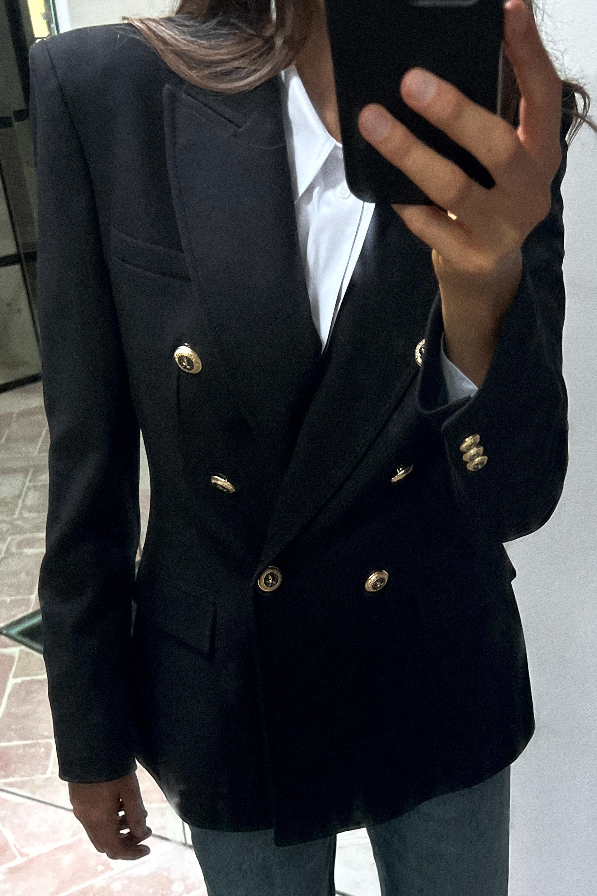 TAILORED DOUBLE BREASTED BLAZER Product Image