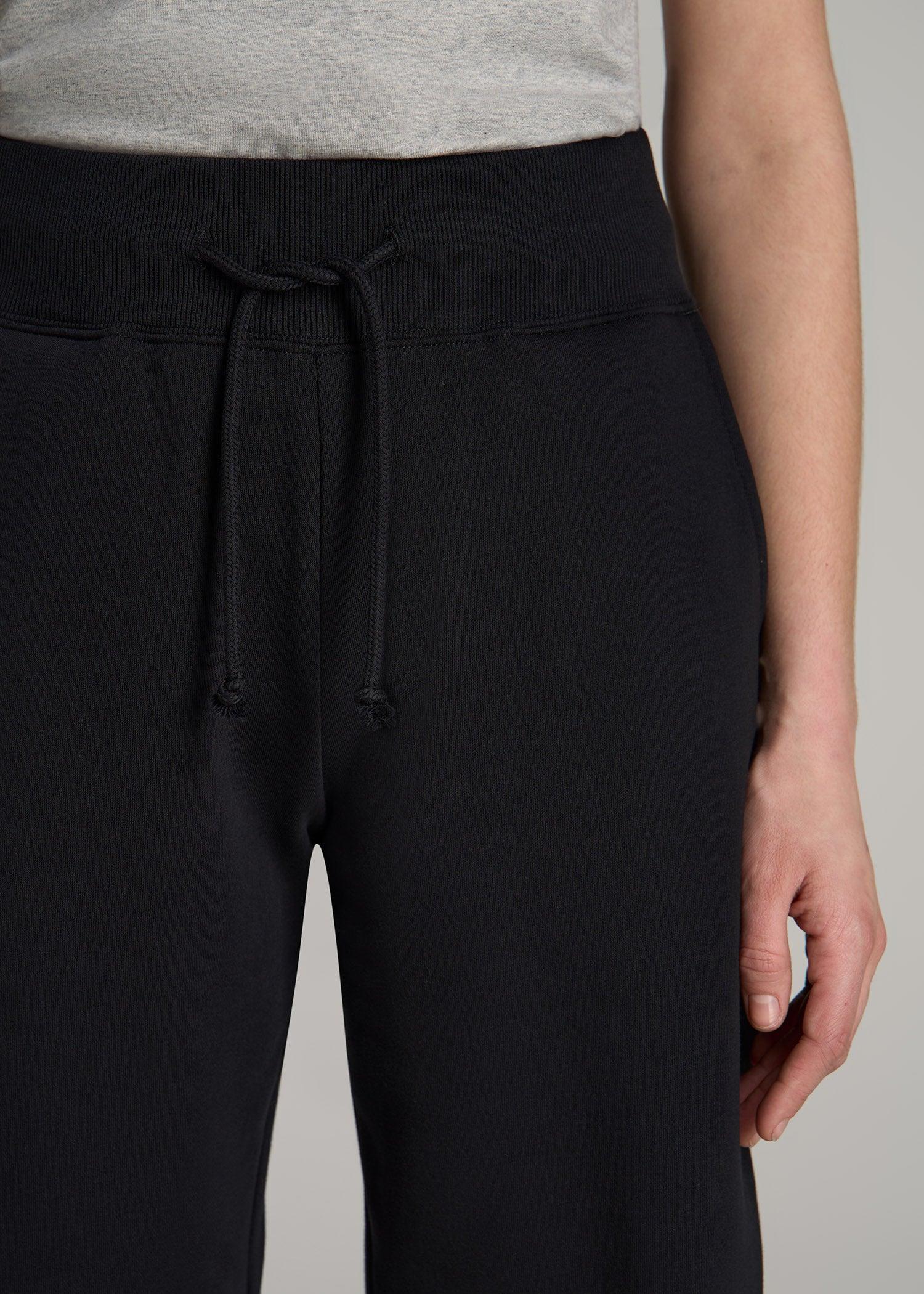 A.T. Basics Athletic Joggers for Tall Women in Black Female Product Image