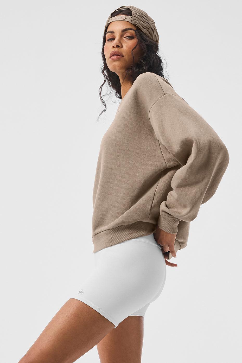 Accolade Crew Neck Pullover - Gravel Female product image