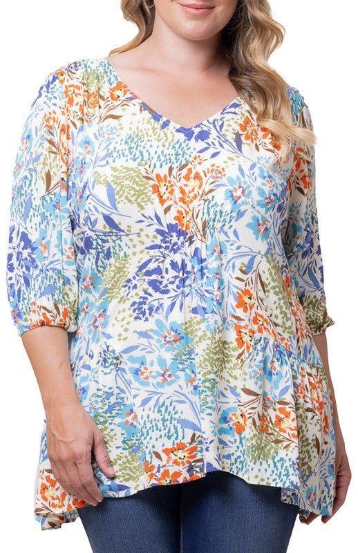 Oasis Tunic Top - Plus Product Image