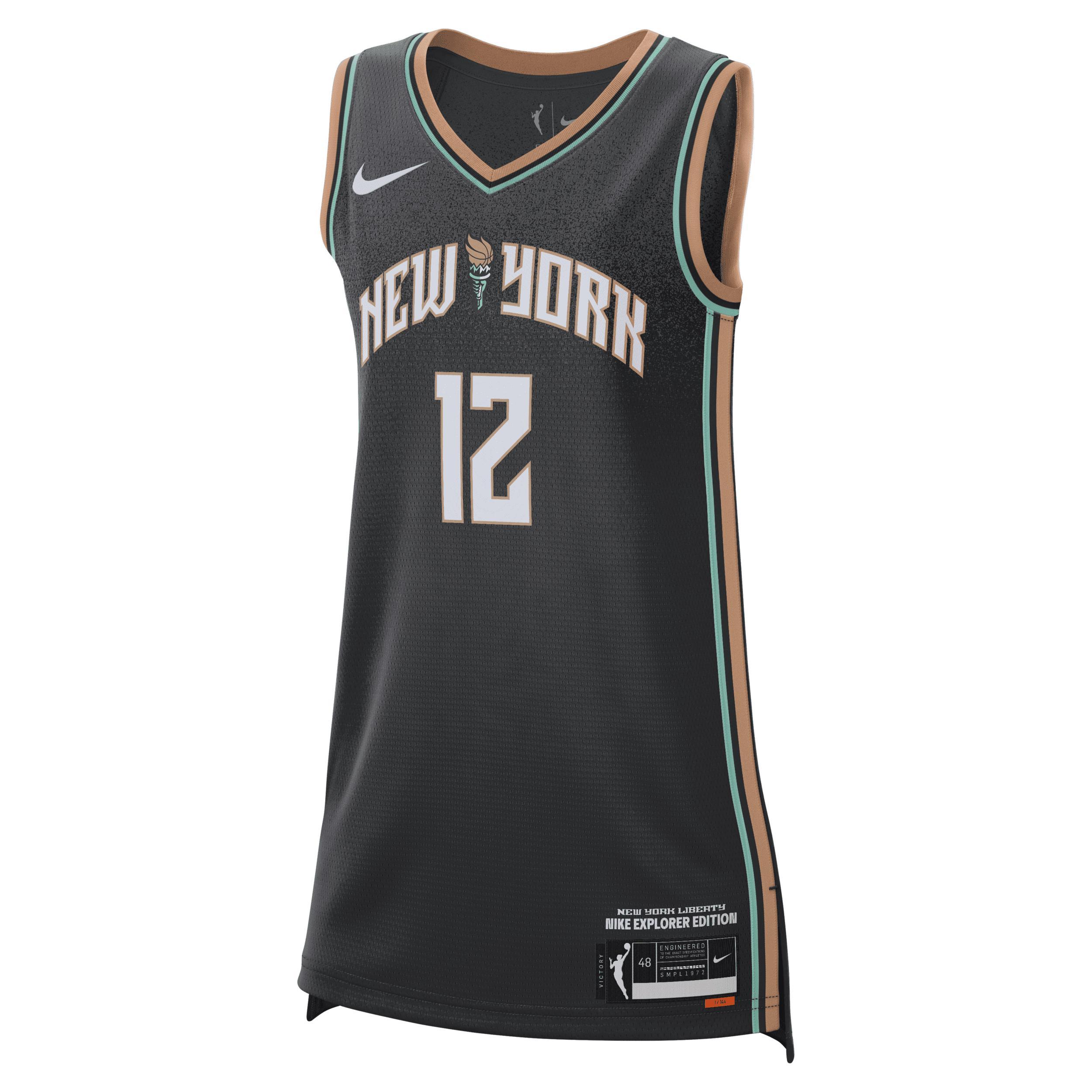 New York Liberty Explorer Edition Nike Womens Dri-FIT WNBA Victory Jersey Product Image