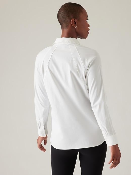 Relaxed Poplin Top Product Image