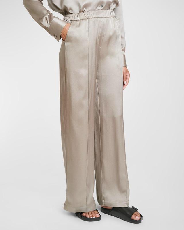 Silk Pajama Trousers Product Image