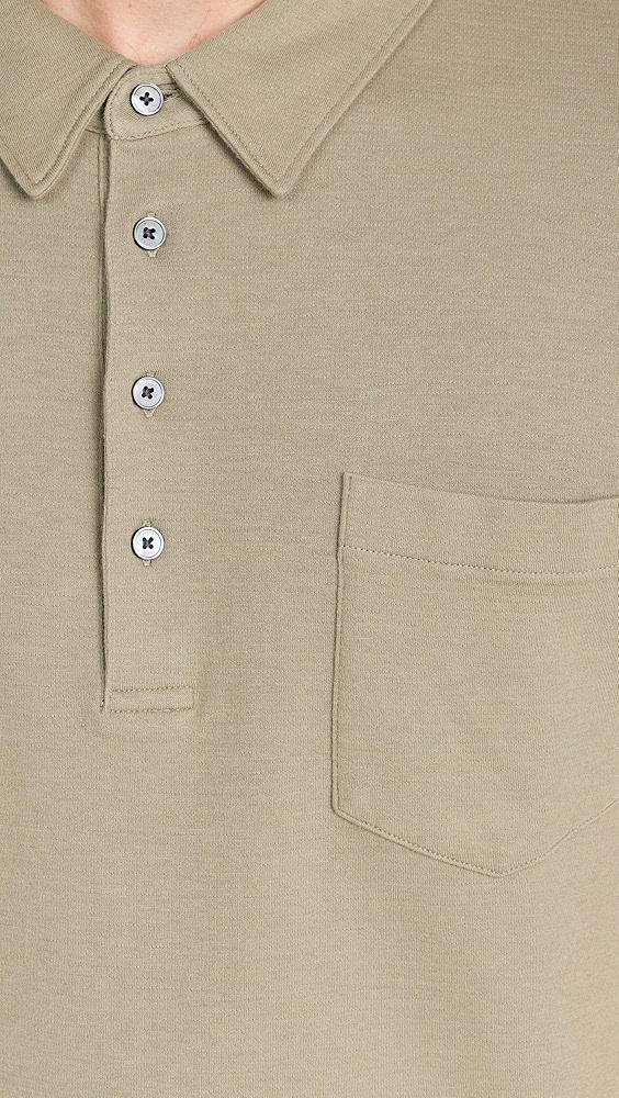 FRAME Duo Fold Polo Shirt | Shopbop Product Image