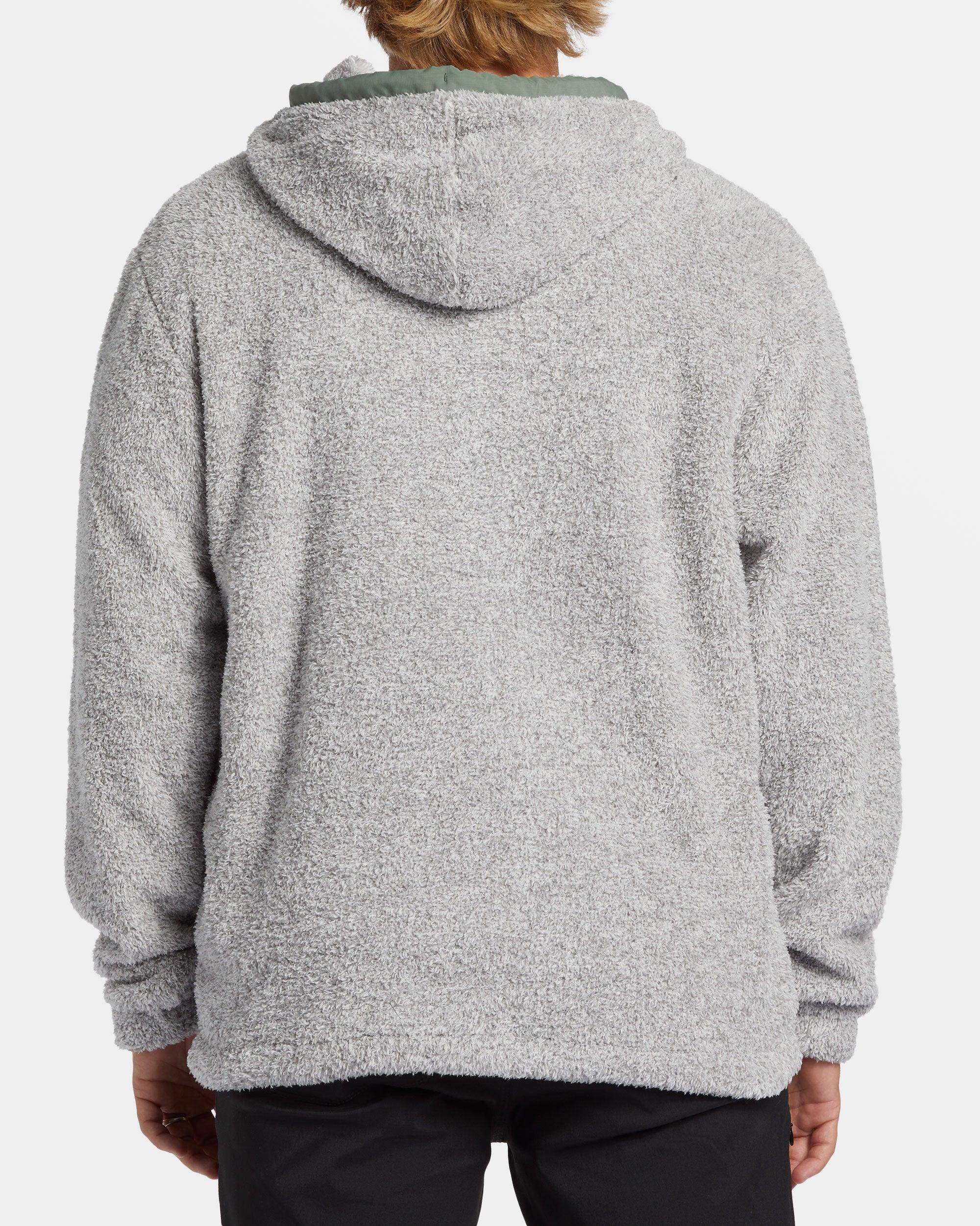 Badger Half Zip Hoodie - Grey Heather Male Product Image