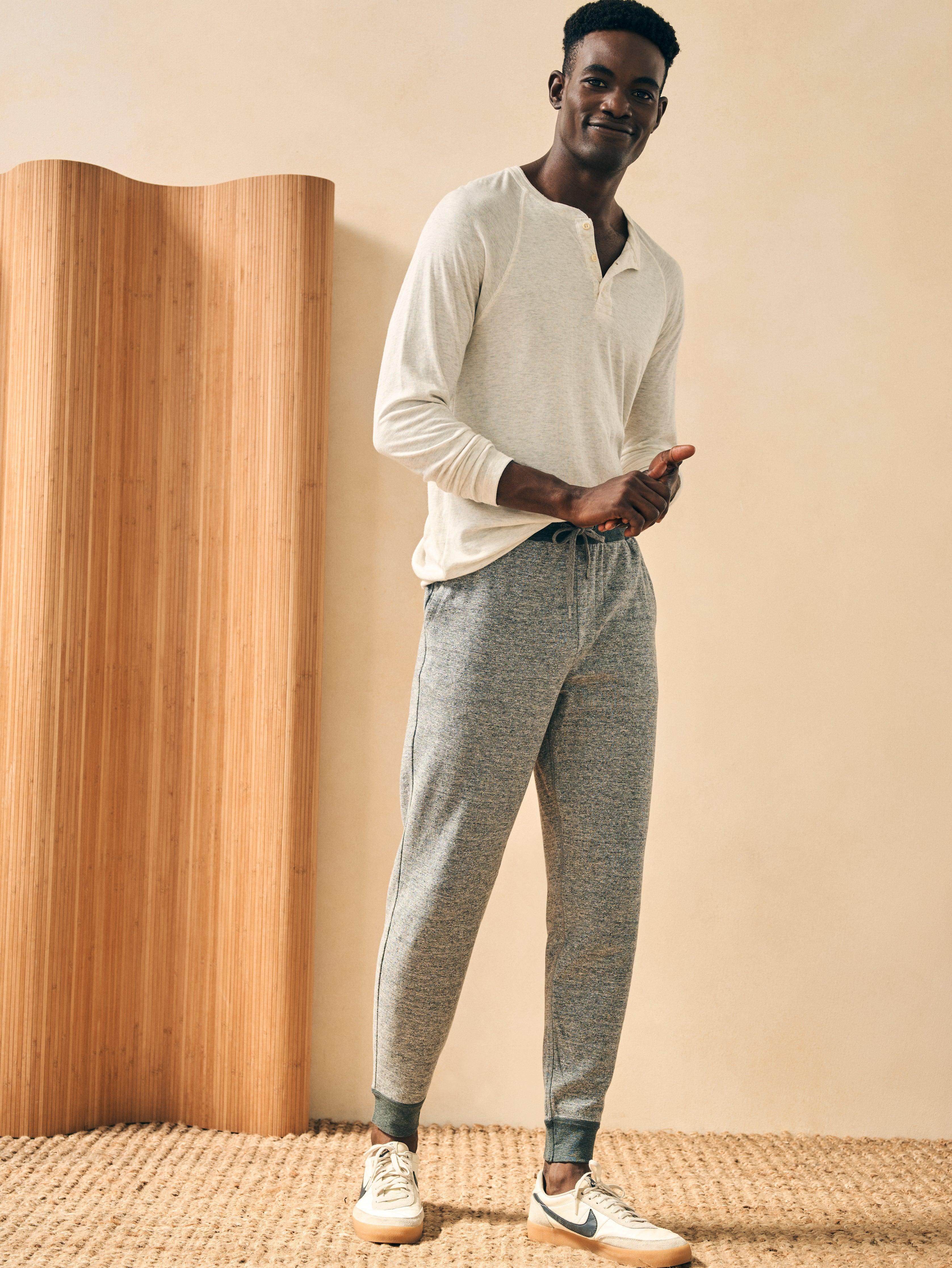 Double Knit Sweatpant - Light Carbon Heather Male Product Image