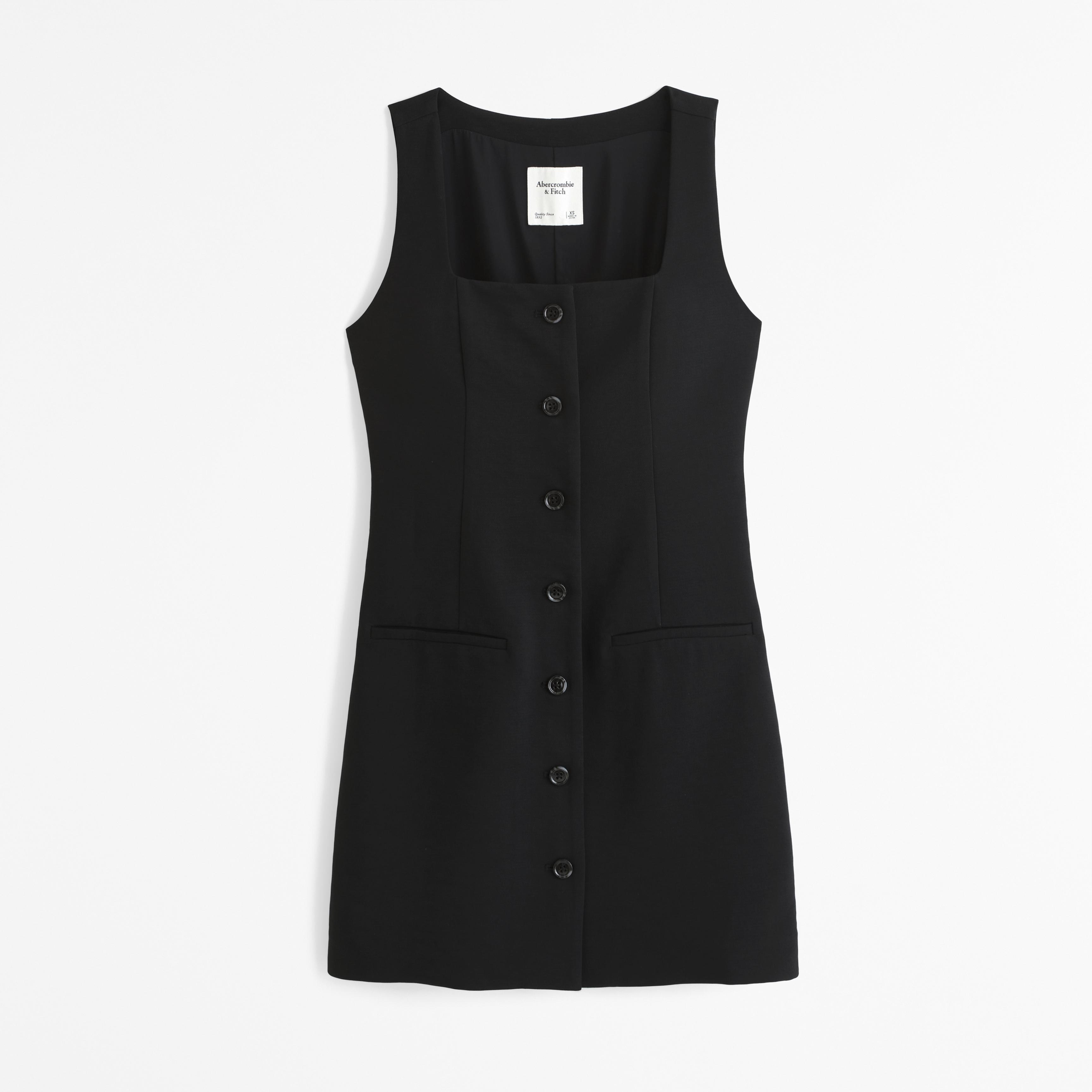 The A&F Mara Squareneck Vest Mini Dress Product Image