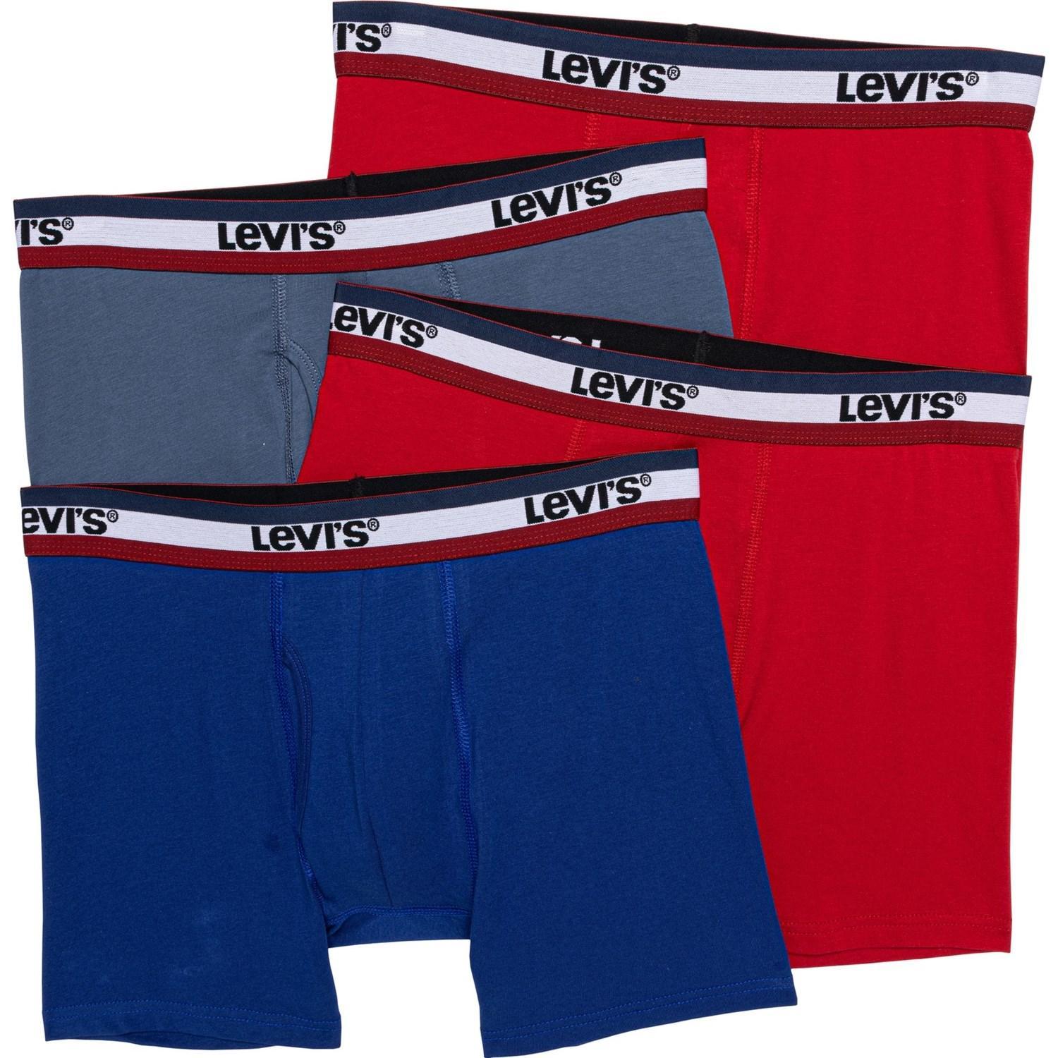 Levi's Cotton Stretch Boxer Briefs - 4-Pack Product Image