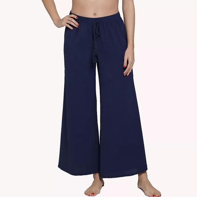 Womens Portocruz Flowy Side Slit Swim Cover-Up Pants Product Image