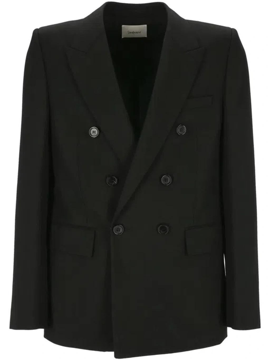 Gabardine Jacket In Noir Product Image