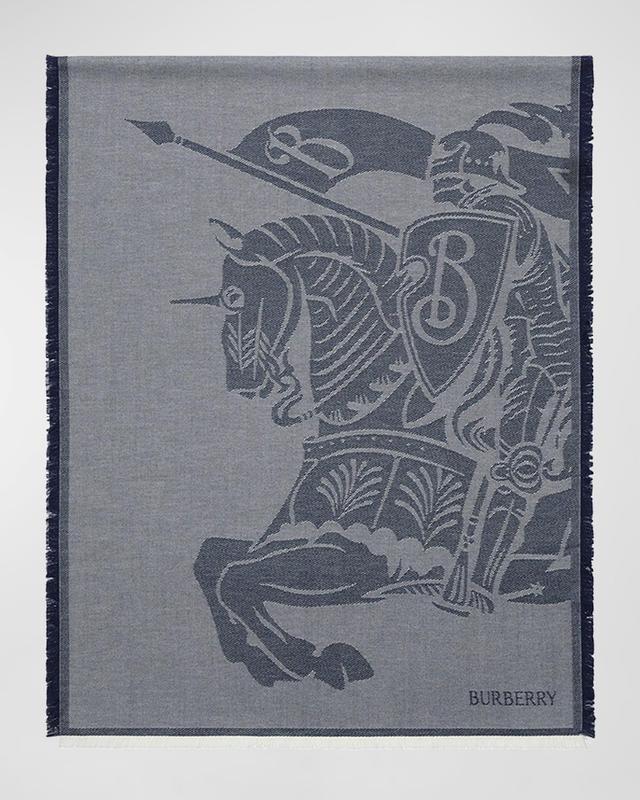 Mens Jacquard EKD Logo Scarf Product Image