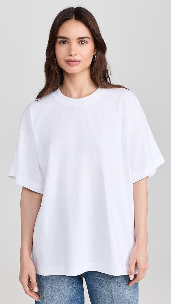 La Ligne Solid Super Oversize Short Sleeve Tee | Shopbop Product Image