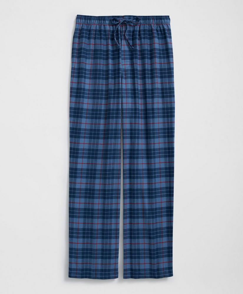 Cotton Flannel Plaid Pajamas Product Image