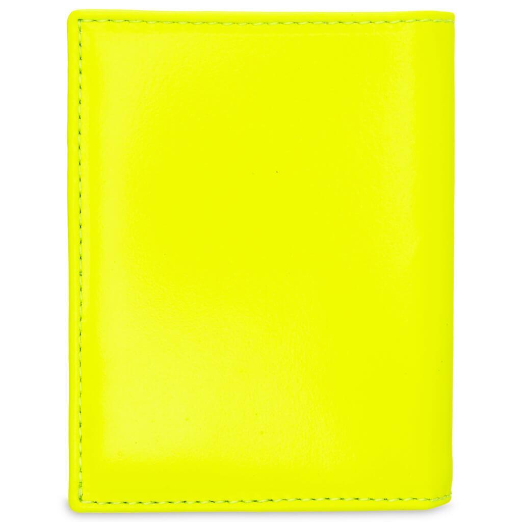 Comme des Garcons Super Fluo Wallet - Yellow/Light Orange Male Product Image