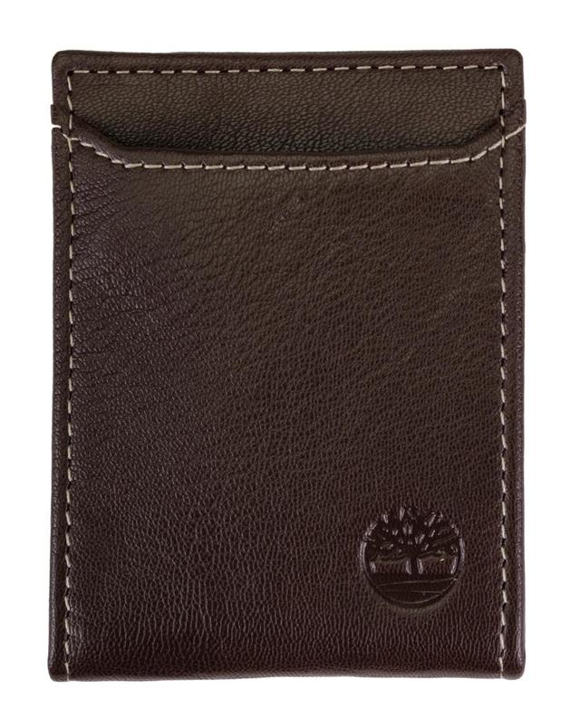 Timberland Mens Blix Flip Clip Leather Wallet - Brown Product Image