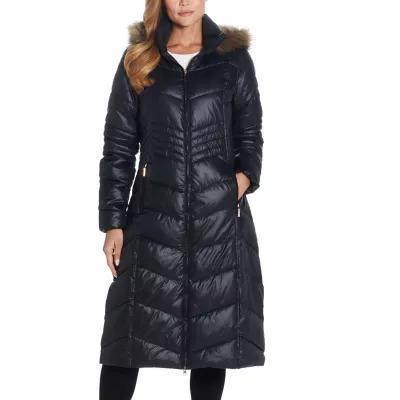 Gallery Womens Removable Hood Heavyweight Puffer Jacket Product Image