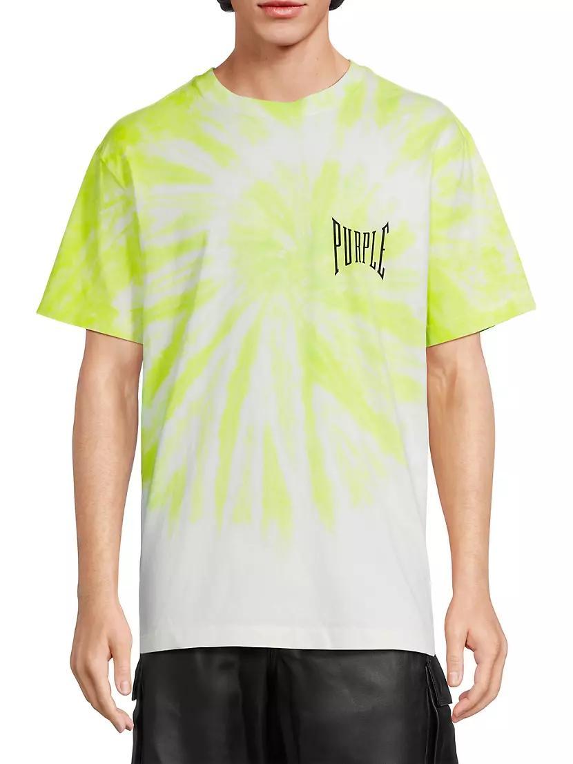 Tie-Dye Swirl Cotton T-Shirt Product Image