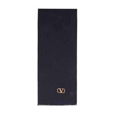 Vlogo Signature Scarf In Navy Product Image