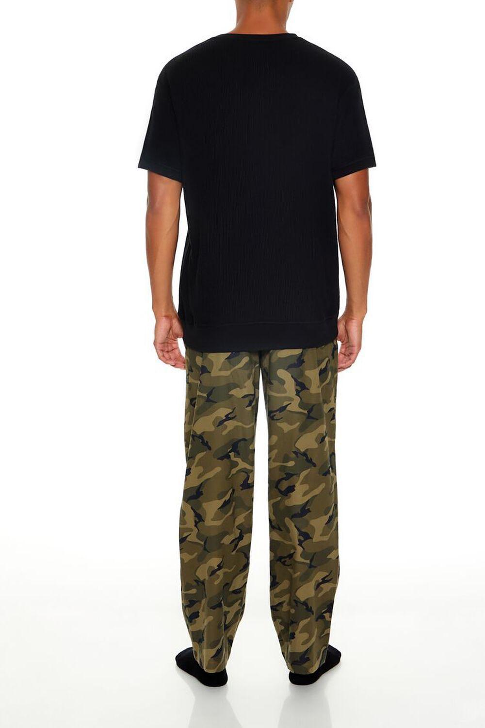 Camo Print Flannel Pajama Pants | Forever 21 Product Image