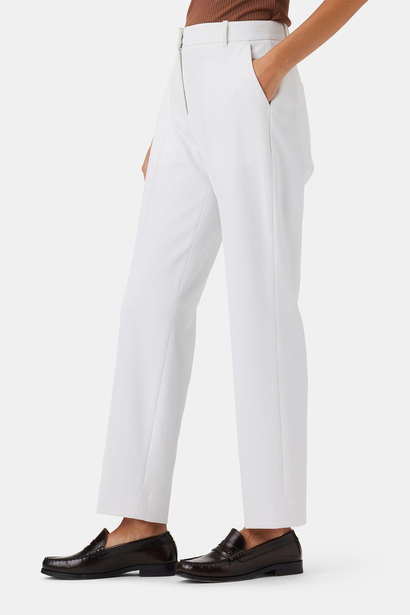 Taper Trouser - White Product Image