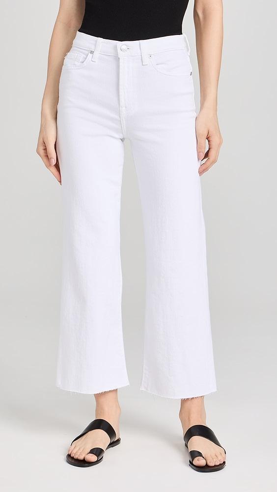 7 For All Mankind Cropped Alexa Jeans With Cut Hem | Shopbop Product Image