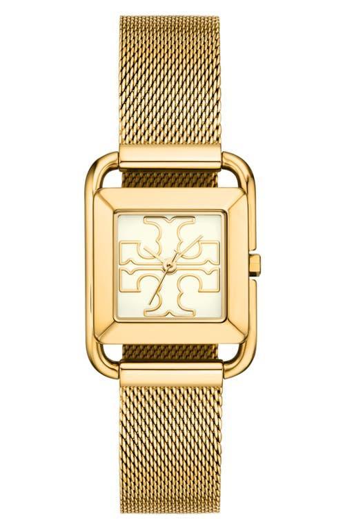 Tory Burch The Miller Square Mesh Strap Watch, 24mm Product Image