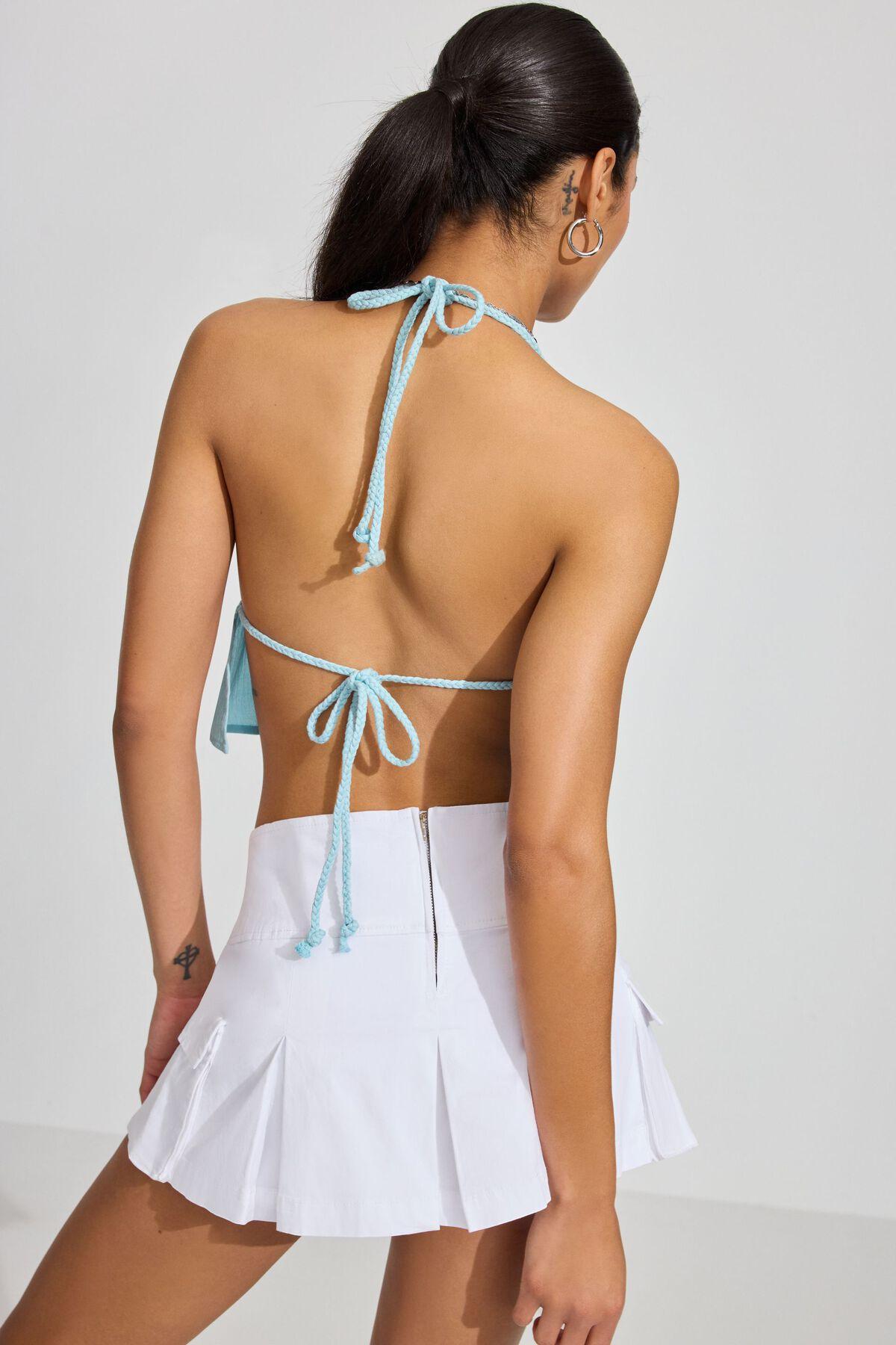 Madison Apron Back Halter Top Product Image