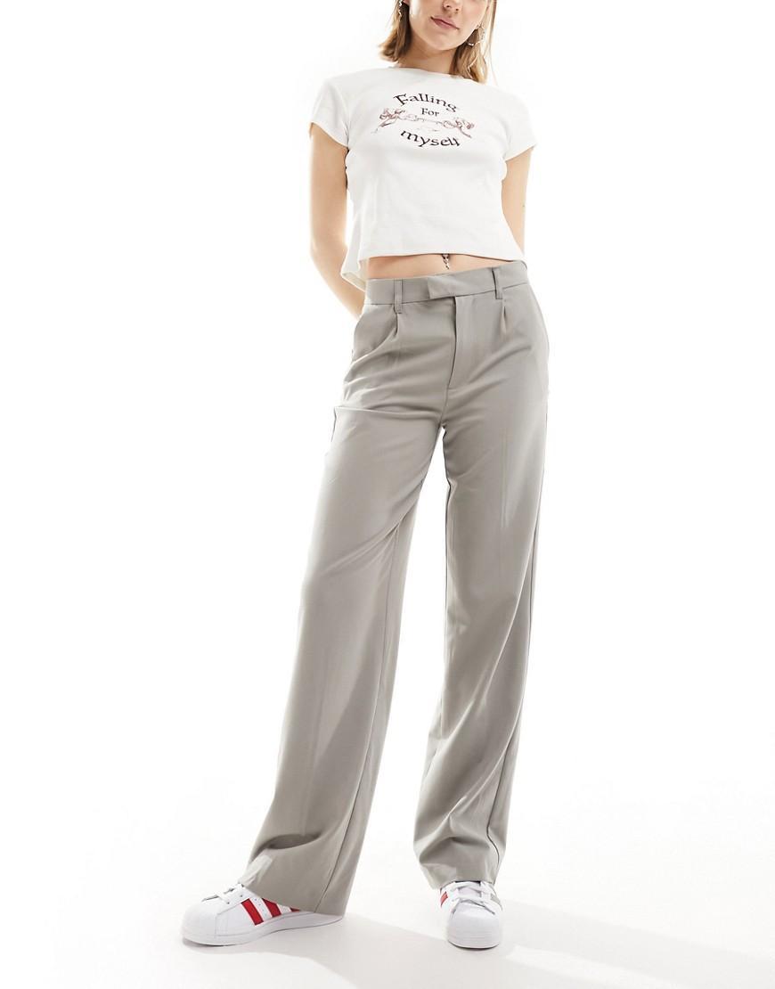 Pull & Bear high waisted tailored pants Product Image